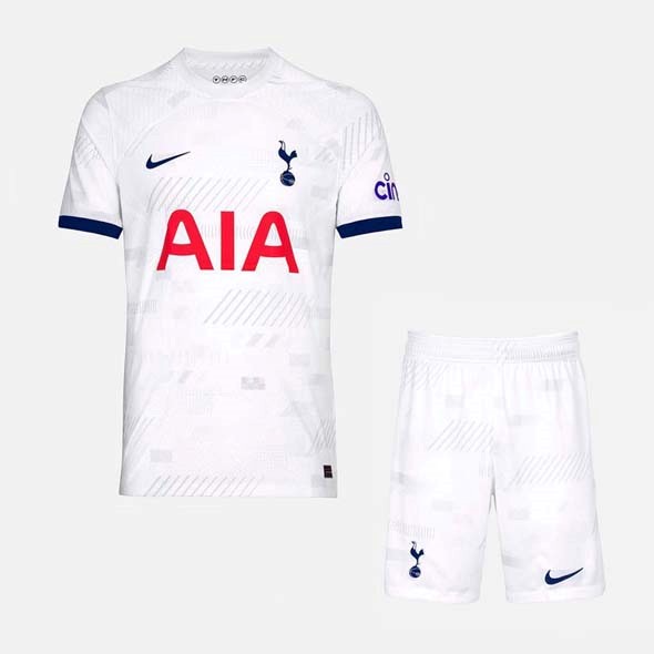 Camiseta Tottenham Replica Primera Ropa Niños 2023/24